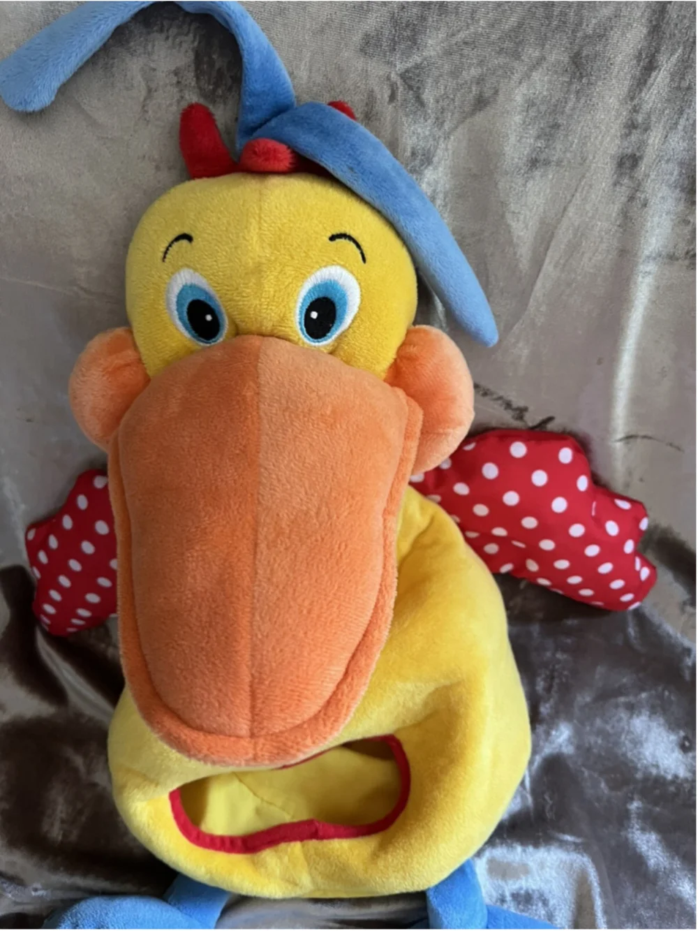 MELISSA AND DOUG K'S KIDS HUNGRY PELICAN #9154 PLUSH FIGURE TOY. SEE PHOTOS